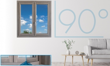Finestra in pvc Cartesio