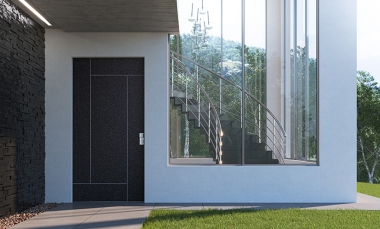 Porta blindata invisibile RasoMuro esterna